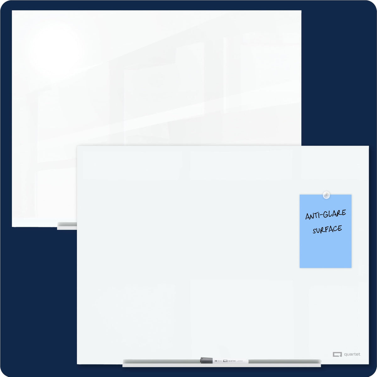 Quartet Anti-Glare / 72"W x 48"H / White Dry Erase Boards