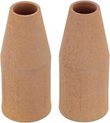 Walter Surface Technologies Walter Welding Nozzle 2pc Set - 3/8in Diameter Pre-Coated Ceramic E-Weld Nozzles Lincoln Style 100L and 175L Capability