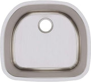 Elkay Lustertone ELUH211810 Single Bowl Undermount Stainless Steel Kitchen Sink