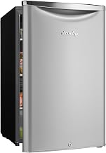 Danby DAR044A6DDB 4.4 Cu.Ft. Mini Fridge, Compact Refrigerator For Bedroom, Living Room, Bar, Dorm, Kitchen, Office, E-Star In Silver, 3 Sq Ft