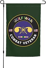 US Chemical Corps Gulf Combat Veteran Double Sided Flag Outdoor Indoor Lightweight Garden Decor75