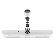 Rally Bar All-in-One Video Conferencing by Logitech – 6.5" x 35.8" x 5.1", White, Model 960-001320