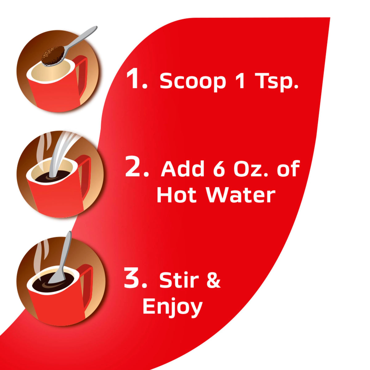Nescafe 6 Ounce (Pack of 2) / 1 / 2 Instant Coffee