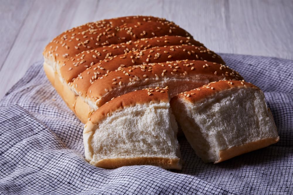 BBQ Sesame Bread Loaves -- 8 per case. by Klosterman – 8 Count (Pack of 1), Pack of 8