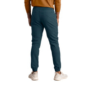 Men's Performance Stretch Work Jogger by Red Kap – Medium, Polyester, Stratified Sea, Model S4G2SS RG M
