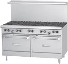 Garland U60-G60SS U Series 60" Gas Restaurant Range with 60" Griddle & (2) Storage Bases