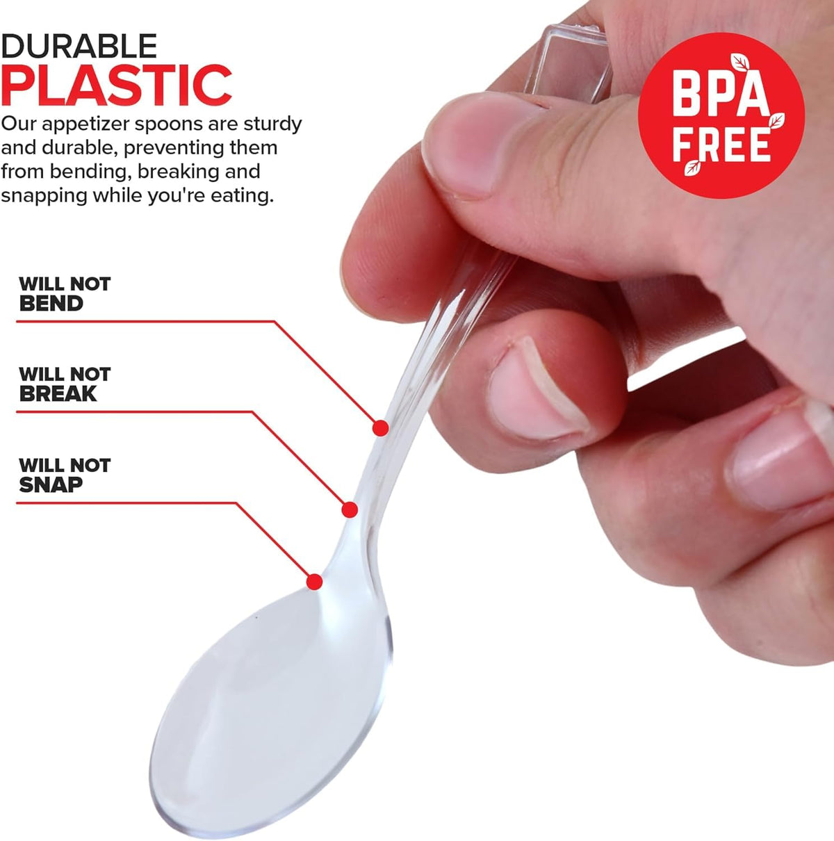 Stock Your Home 5600 / Spoon / Clear Spoons