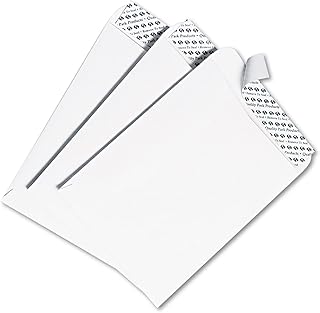 Quality Park 9-1/2 x 12-1/2 Catalog Mailing Envelopes, Redi-Seal Self Seal Envelope Closure, 28 lb White Wove Paper, 100 per Box (QUA44682), Large