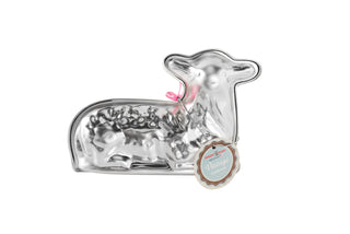 3D Lamb Cake Pan by Nordic Ware – 3 Cup Capacity, Aluminum, Silver, Pack of 2, Model 11172411938