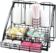 Cal-Mil 1715-13 Mission Condiment Organizer, 15" W x 14" D x 12" H, Black