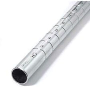 Global Industrial 80"H Chrome Post, 4 Pack