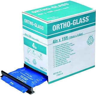 McKesson OG-6L2 Ortho-Glass Splint Roll, Fiberglass, 6 Inch X 15 Foot,1 Each