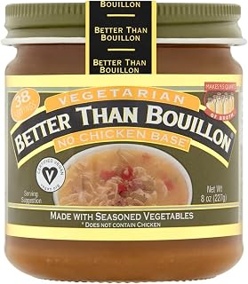 Better Than Bouillon Bouillon Base No Chicken Organic, 8 Ounce