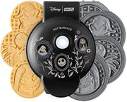 Disney | Dash Nightmare Before Christmas MultiMaker® Mini Waffle Maker with Removable Plates, Ceramic Nonstick Waffle Iron, Jack Skellington, Sally & Oogie Boogie, Indicator Light, Recipe Guide