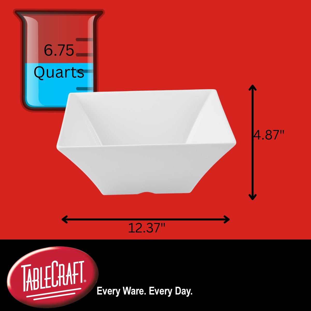 Tablecraft White / 6.75 Quart / 6.75 quarts Serving Bowls
