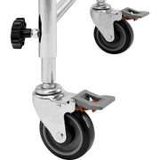 24" W Portable Flexible & Expandable Conveyor by Global Industrial – 32"L x 24"W x 10"H, Alloy Steel, Blue, Model 168111