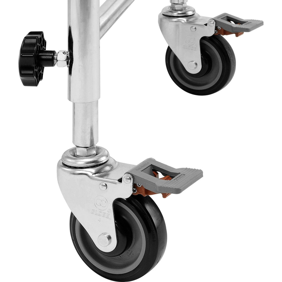 24" W Portable Flexible & Expandable Conveyor by Global Industrial – 32"L x 24"W x 10"H, Alloy Steel, Blue, Model 168111