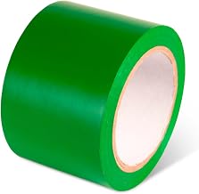 Global Industrial Safety Tape, 3" W x 108'L, 5 Mil, Green, 1 Roll