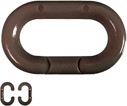 Mr. Chain Heavy Duty Master Link, Acetal Copolymer, 2", Brown, 10/Pk