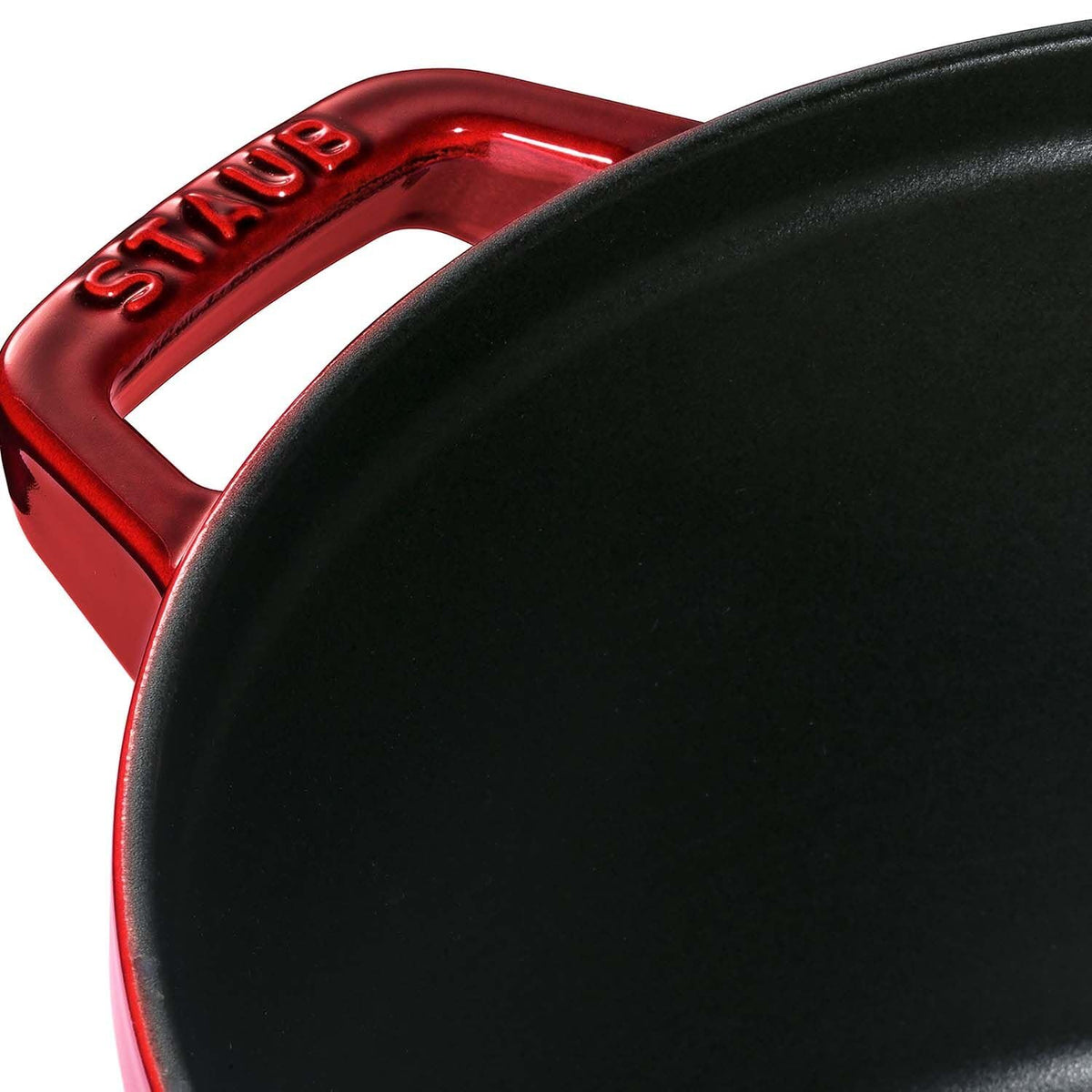 Cast Iron 4-pc Stackable Set - Grenadine by STAUB – 4-pc, 5.25 quarts, Cast Iron, Grenadine, Model 14552687