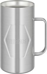 Thermos JDK-1001 S2 Vacuum Insulated Jug, 3.3 gal (1 L), Stainless Steel 2, Dishwasher Safe, Magic Bottle Structure, Hot and Cold Retention Beer Mug