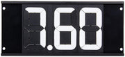 Dial-in Board 3 Digit w/Mounting Holes by Allstar Performance – Stock, Metal, White, Model ALL23291