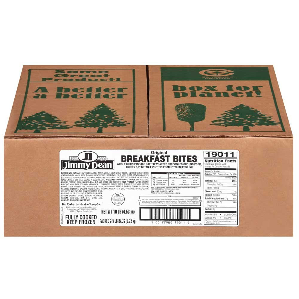 Whole Grain Original Breakfast Bites by Jimmy Dean – 10 pound