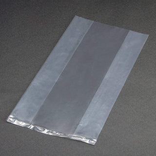 Low Density Polyethylene Gusseted Bag by Elkay Plastics – 9" Length x 6" Width x 18" Depth, Low Density Polyethylene, Clear, Model 10G-096018