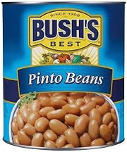 Bushs Best Low Sodium Pinto Beans, 111 Ounce -- 6 per case.