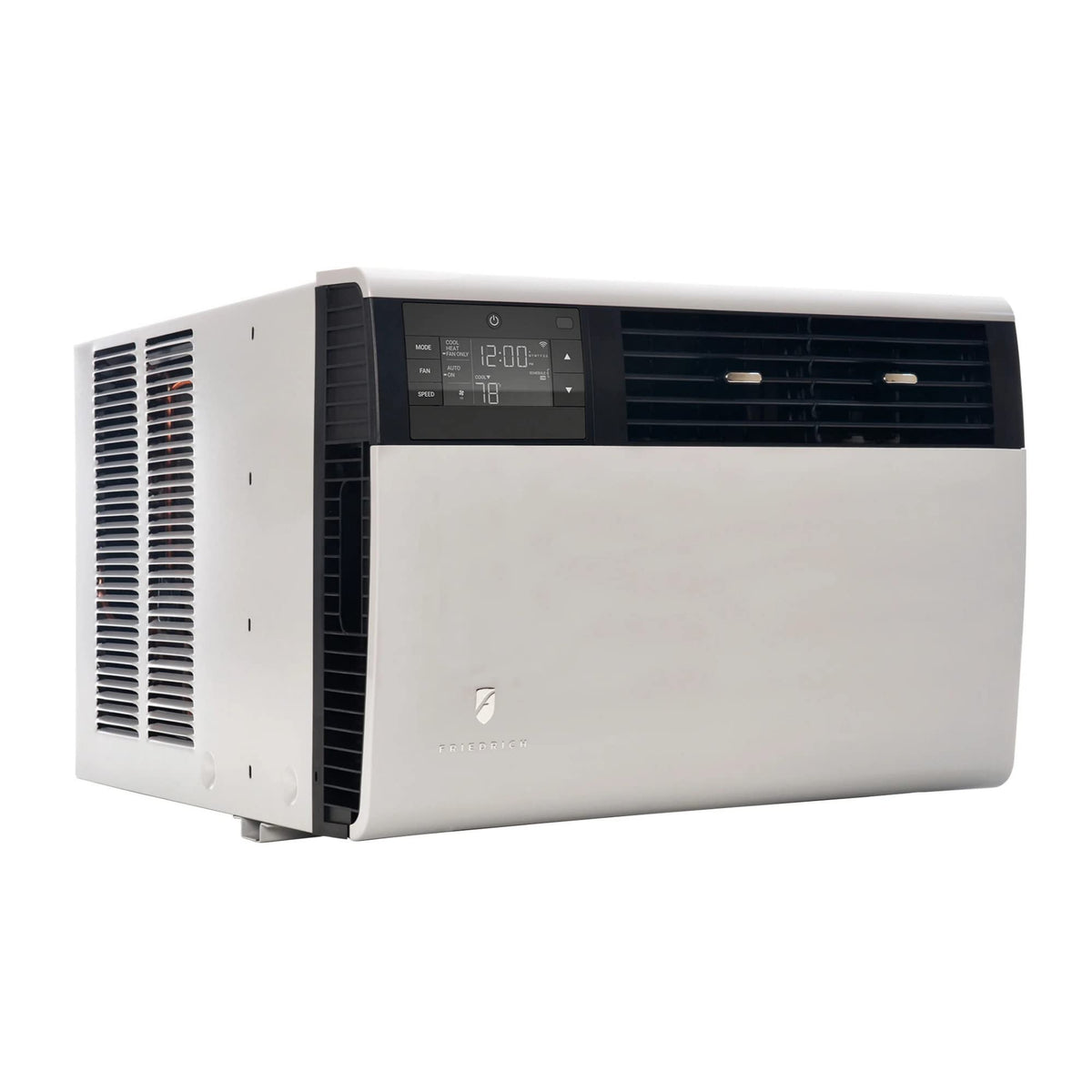26" Khul Smart Air Conditioner with Cooling 12000 BTU Capacity QuietMaster Technolgoy Auto Restart Wi-Fi Remote Controller in White by Friedrich – 1 tons, Steel, Model KCS12A10A