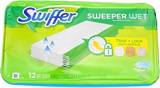 Procter & Gamble Swiffer 35154 Swiffer Wet Refills 12 Count (Pack of 5)
