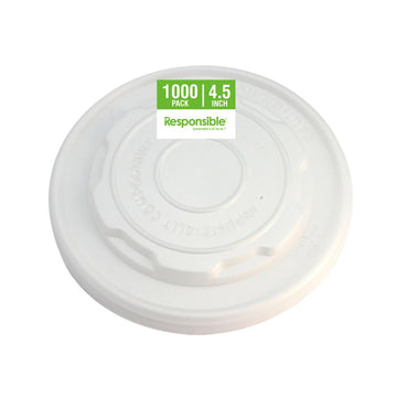 Lids for 12-32 oz Paper Food Containers by Responsible Products – Model 130PTSR
