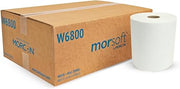 Hardwound Roll Towels, 7 9/10" X 800ft, White, 6 Rolls/carton | 1 Each