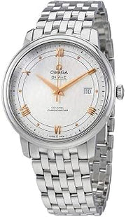 Omega De Ville Prestige Co-Axial Silver Dial Men's Watch 424.10.40.20.02.004
