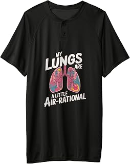 Men's Air-Rational - Lung Cancer Awareness Asthma Awareness Adult & Youth Baseball Jersey