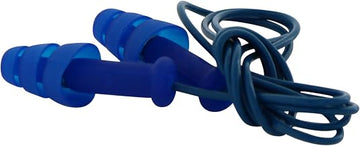 Howard Leight by Honeywell SmartFit Heat-Activated Detectable Corded Reusable Earplugs, 100-Pairs (SDT-30), Blue