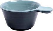 Elite Global Solutions D42RR-ABY/LAP Bowl w/ 1 1/2" Handle, 4 1/2" Dia. x 2 1/2" h., Melamine, Lapis Matte Outside/Abyss Gloss Inside (Pack of 6)