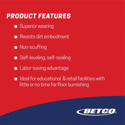 ® Hard As Nails® Floor Finish by Betco – No color, Model 659B500