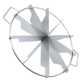 OZXNO Stainless Steel Cake Divider, 10-Cut Slicer, Silver