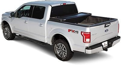 LEER Latitude | Fits 2004-2014 Ford F-150 with 5.6 FT Bed | Easy Install, Soft Tri-Fold Truck Bed Tonneau Cover