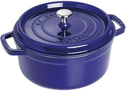 STAUB Round Cocotte Oven, 4 quart (Dark Blue)