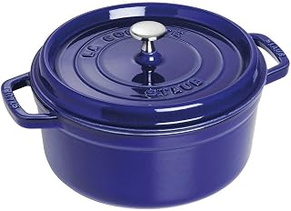 STAUB Round Cocotte Oven, 4 quart (Dark Blue)