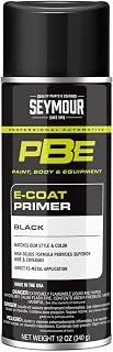 Seymour 16-1695 PBE E-Coats Primer Spray Paint, Black (12 oz.) | Matches OEM Style and Color