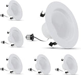 Feit Electric 4in Enhance LED Retrofit Recessed Downlight, 75W Eq, 6 Pack