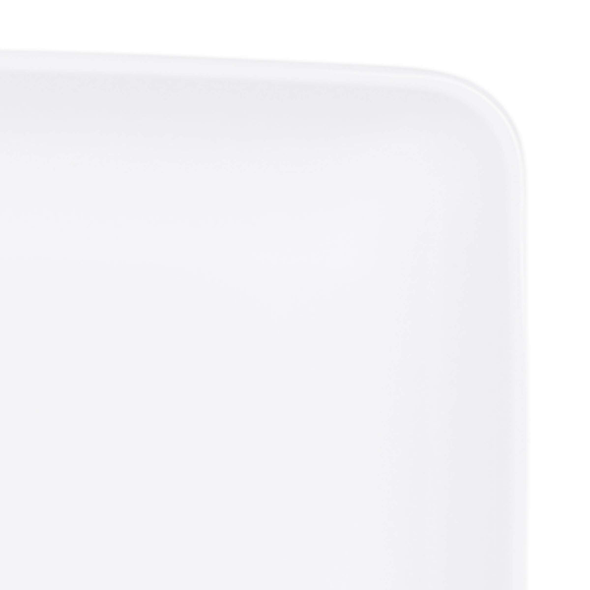14" x 8" White Rectangular Heavy-Duty Melamine Plastic Serving Platter by Elite Global Solutions – 14" x 8", 2.5 quarts, Melamine, White, Model M85145-NW