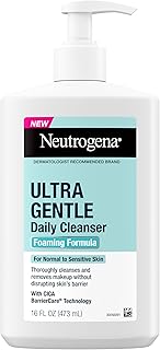 Neutrogena Ultra Gentle Foaming Facial Cleanser, Fragrance Free, 16 fl. oz