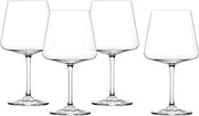 Schott Zwiesel MioVino German Made Crystal Glass, 23 Oz. Burgundy (Set of 4), Clear