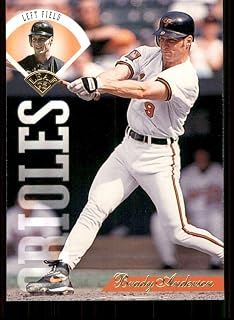 Baseball MLB 1995 Leaf #100 Brady Anderson #100 NM Orioles