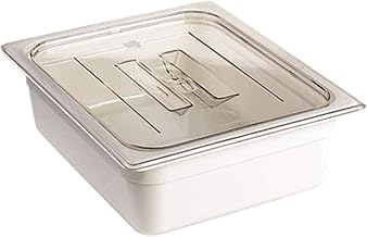 Cambro Camwear Food Pan Lid 1/1 Cover with Handle, Clear