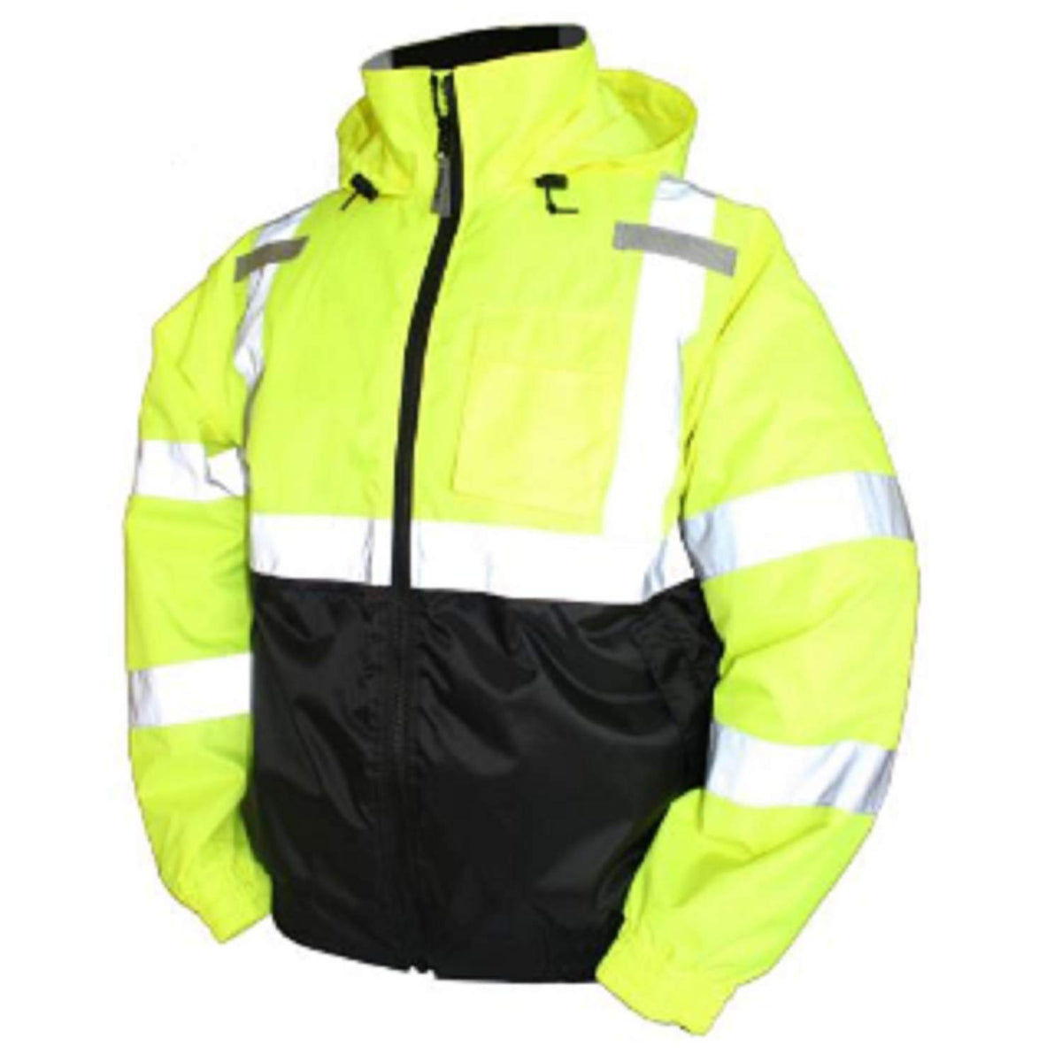Rubber J26112 Bomber II Lime Green Winter Jacket (1 Case/12 Jackets) (Large) by TINGLEY – Polyester, Green, Pack of 12